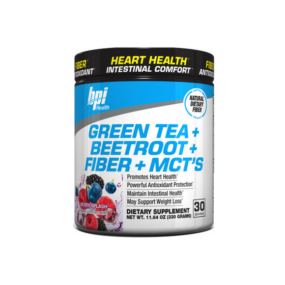 GREEN TEA + BEETROOT + FIBER + MCT