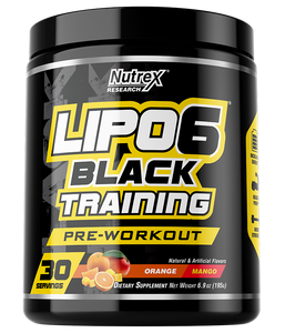 LIPO 6 BLACK TRAINING PREWORKOUT