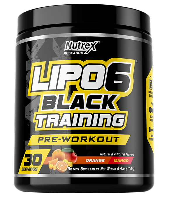 LIPO 6 BLACK TRAINING PREWORKOUT