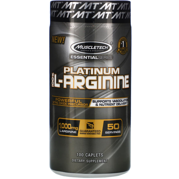 MUSCLETECH ESSENTIAL SERIES PLATINUM 100% L-ARGININE