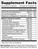 Metabolic Nutrition Metatest testosterone booster