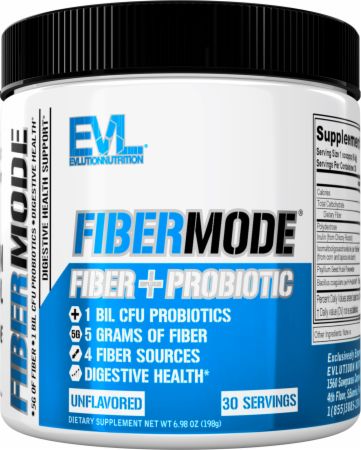 EVL FiberMode Fiber + Probiotic unflavored powder